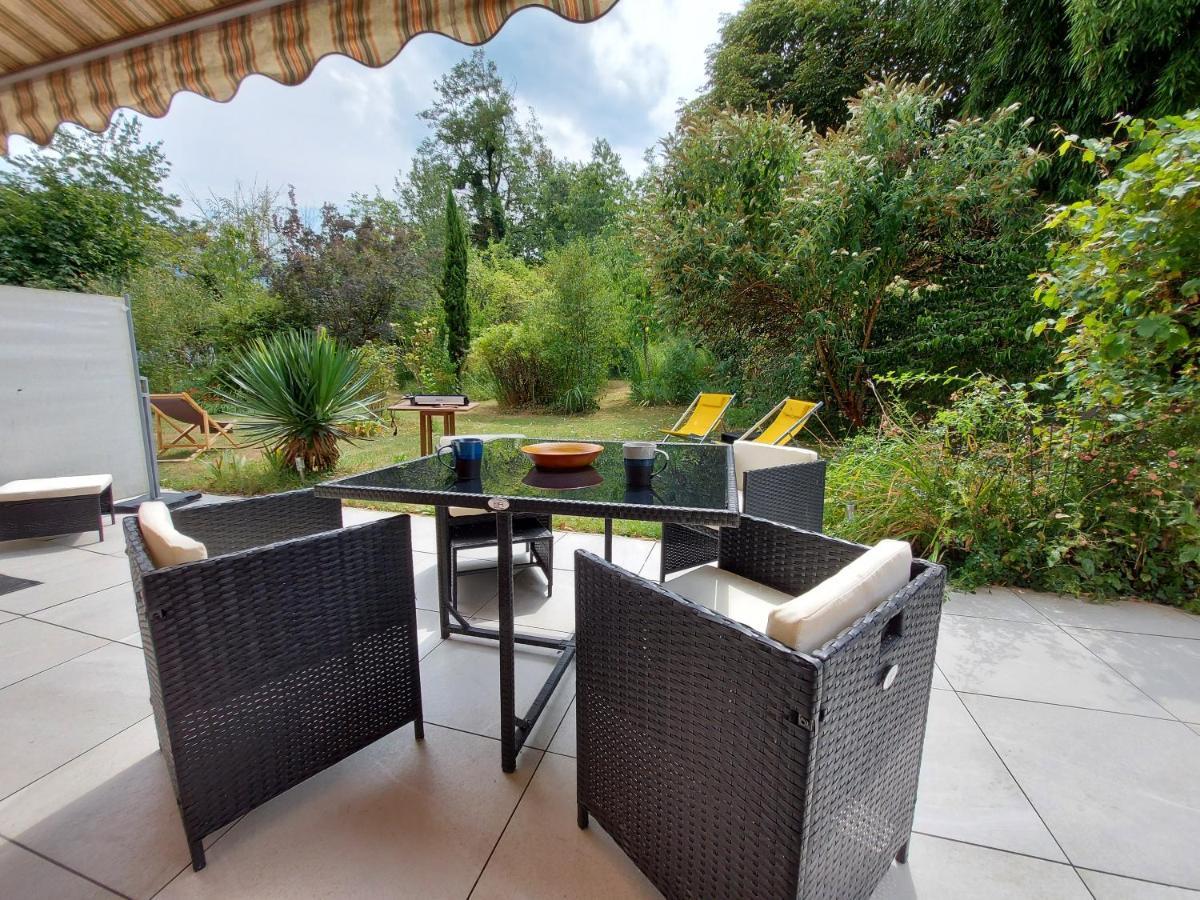 Centre St Jorioz : Charmant Et Spacieux Studio Avec Terrasse Et Jardin Privatif Saint-Jorioz Luaran gambar