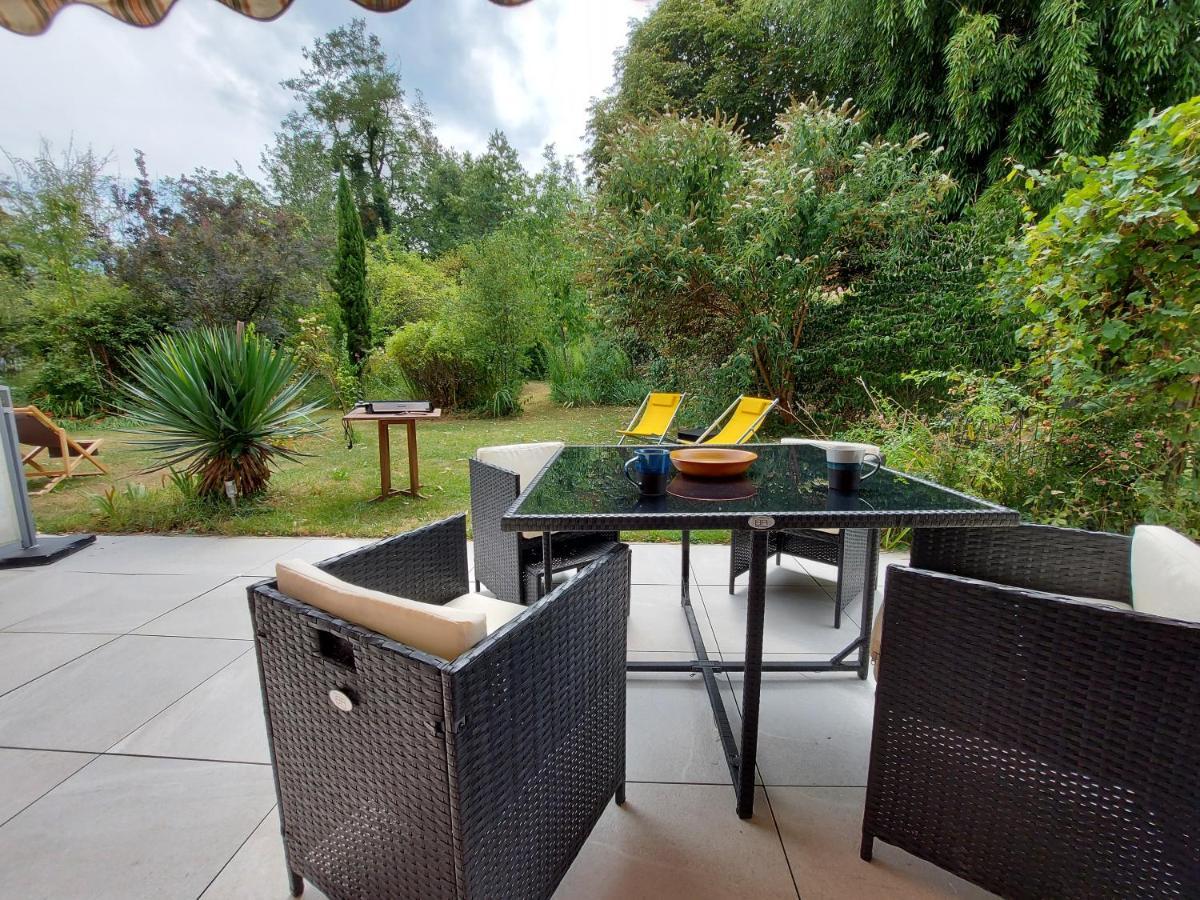 Centre St Jorioz : Charmant Et Spacieux Studio Avec Terrasse Et Jardin Privatif Saint-Jorioz Luaran gambar