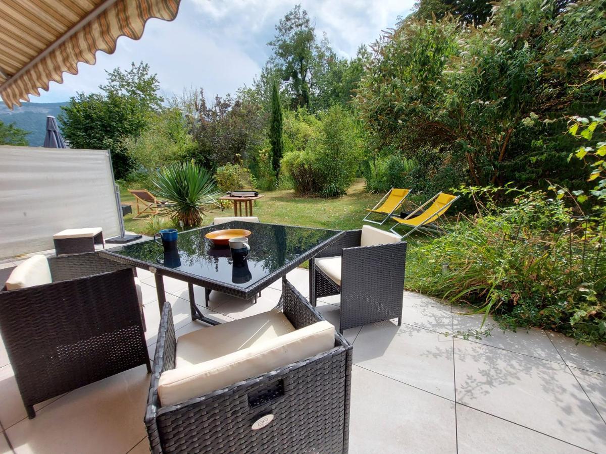 Centre St Jorioz : Charmant Et Spacieux Studio Avec Terrasse Et Jardin Privatif Saint-Jorioz Luaran gambar